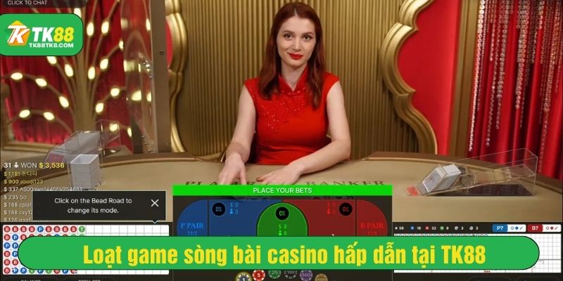 Dealer trực tiếp cho bạn đắm chìm trong từng giây phút giải trí